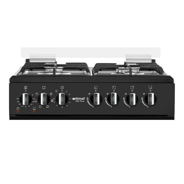 Cocina Combinada Turca Itimat 4h 2313650 COCINA COMBINADA ITIMAT 2313650 NEGRA