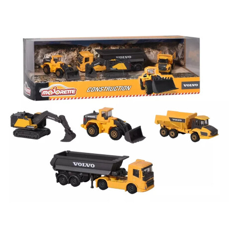 Pack X4 Vehículos De Construcción Volvo Pack X4 Vehículos De Construcción Volvo
