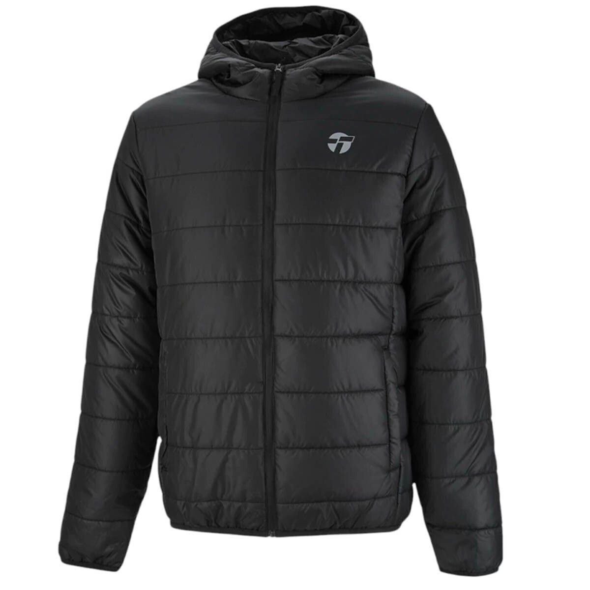 Campera Abrigo Topper Inflada Con Capucha P/ Hombre - Negro1 