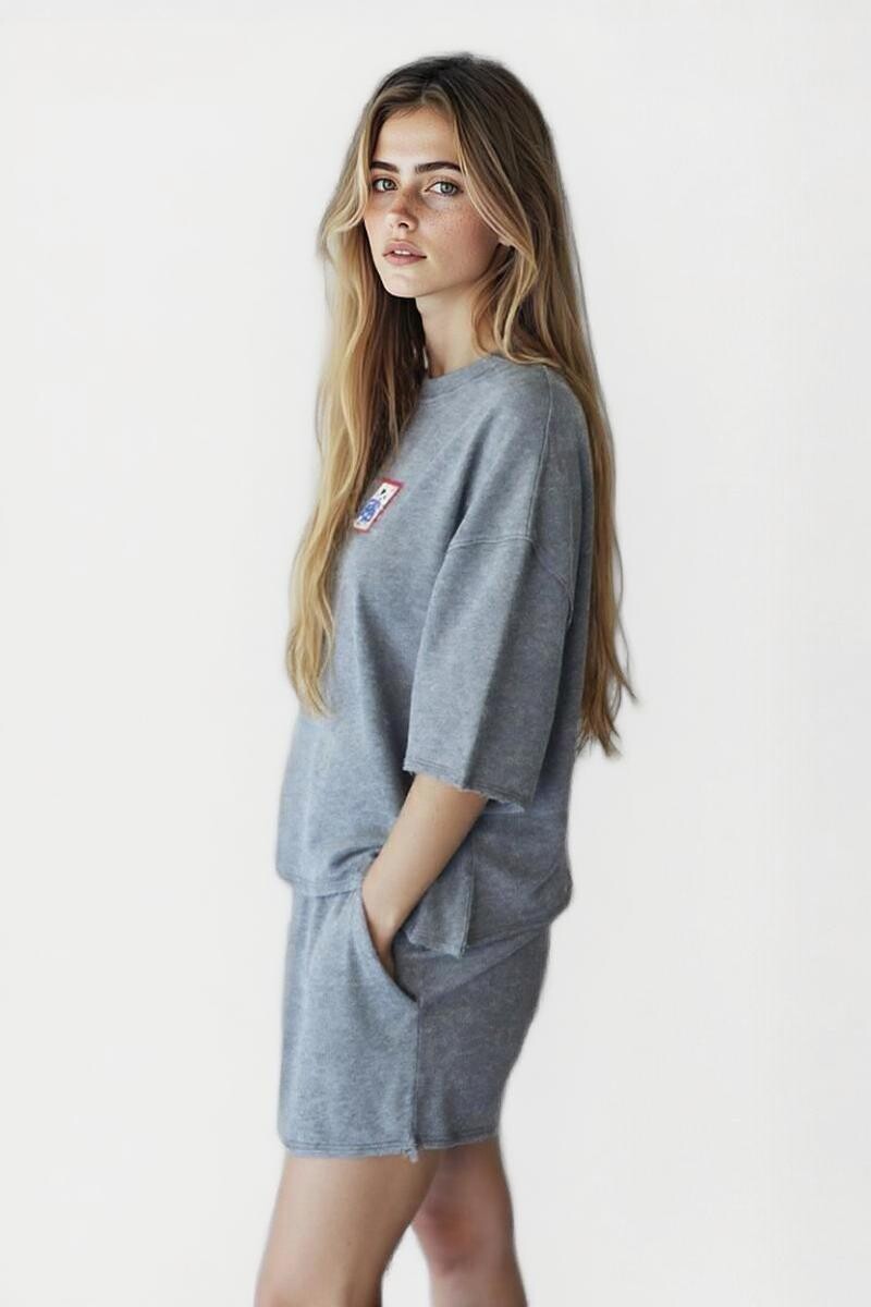 Remera Vera Gris oscuro