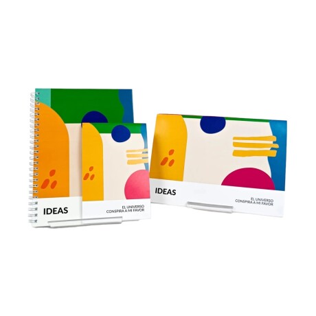 Kit Planificador Semanal, Block Y Cuaderno Ideas Unica