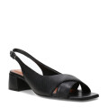 Sandalias de Mujer Bottero Cruzada Con Tira Trasera Negro