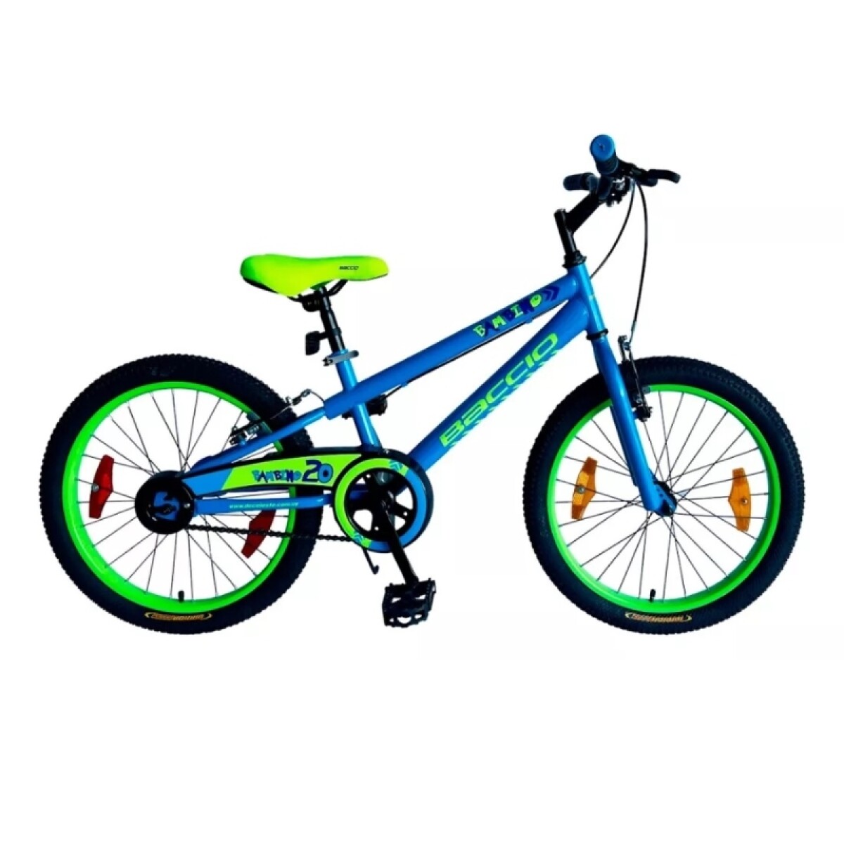 Bicicleta Baccio R.20 Niño Mtb Bambino (std) - Turquesa/verde 