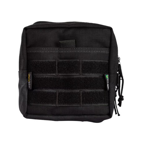 Pouch bolso porta accesorios en Cordura con sistema molle - 15x15cm Negro