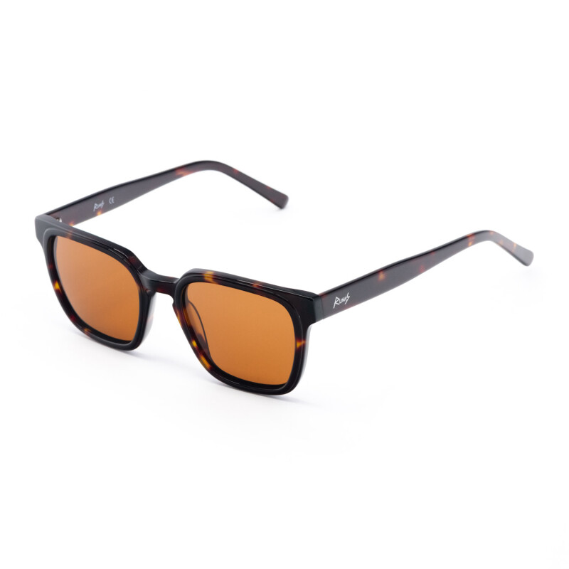 Lentes De Sol Runas 2624 Para Uso Urbano Diseño Moderno Y Protección Visual Carey