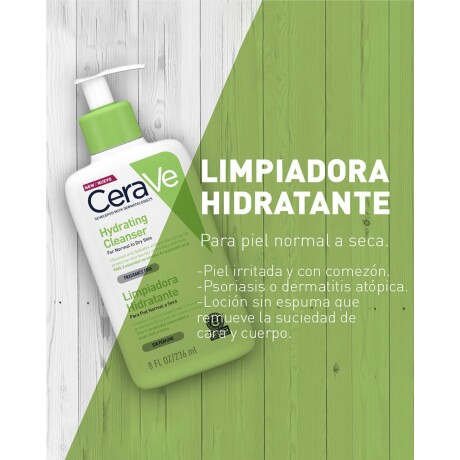 Limpiadora hidratante rostro y cuerpo CeraVe 473ml Limpiadora hidratante rostro y cuerpo CeraVe 473ml