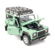 Welly Land Rover Defender, verde claro/blanco, 1:24 Welly Land Rover Defender, verde claro/blanco, 1:24