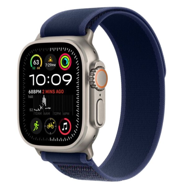 Apple Watch Ultra 2 49mm Titanium Trail Loop Blue M/L MX4L3LW/A Apple Watch Ultra 2 49mm Titanium Trail Loop Blue M/L MX4L3LW/A