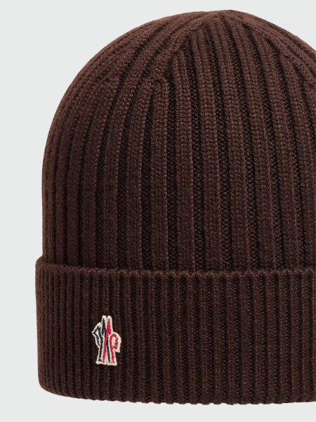 MONCLER - Gorro de Lana Berretto Beige