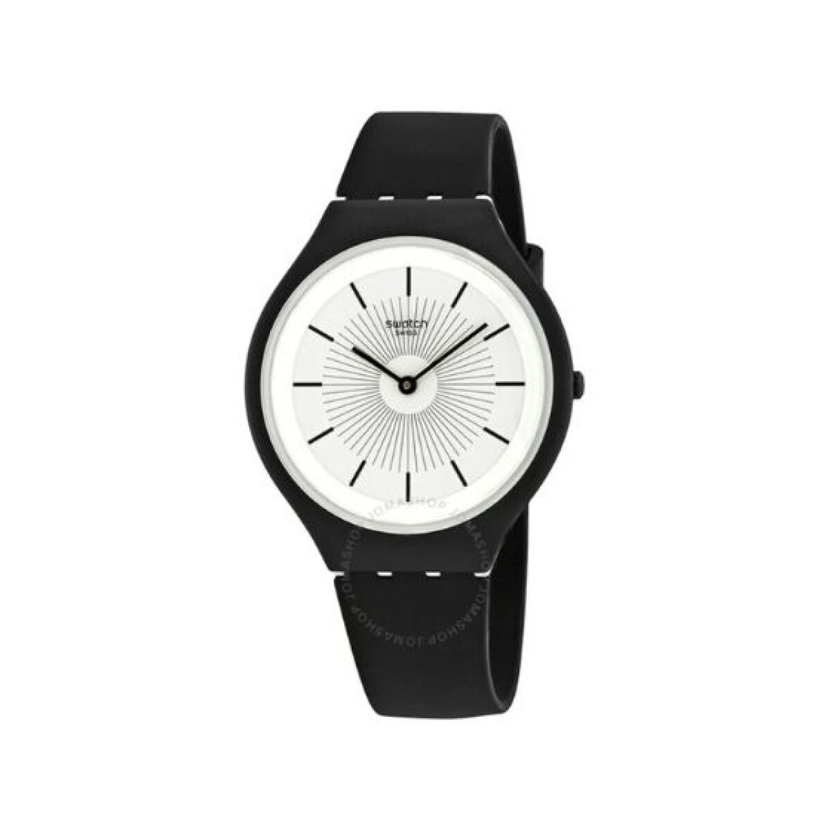 Reloj Swatch Svub100 De Silicona Negra 