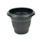 Maceta redonda 1,7 lts NEGRO