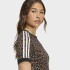 Remera Adidas Leopard Cali Marrón