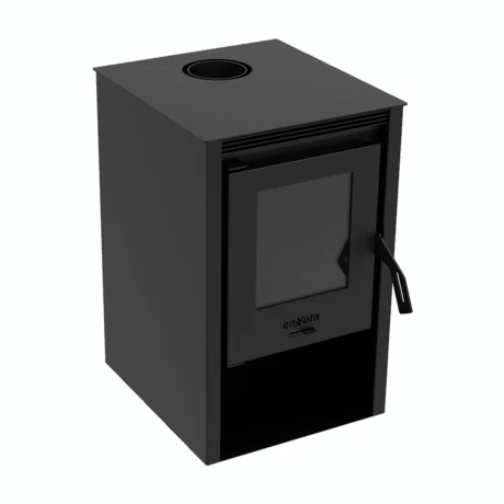 Estufa A Leña De Alto Rendimiento ENXUTA EENXAR47 Para 85 M3 9Kw - Negro Estufa A Leña De Alto Rendimiento ENXUTA EENXAR47 Para 85 M3 9Kw - Negro