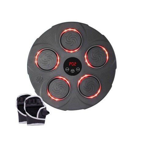 Maquina de Boxeo Infantil Bluetooth 5 golpes con guantes Maquina de Boxeo Infantil Bluetooth 5 golpes con guantes