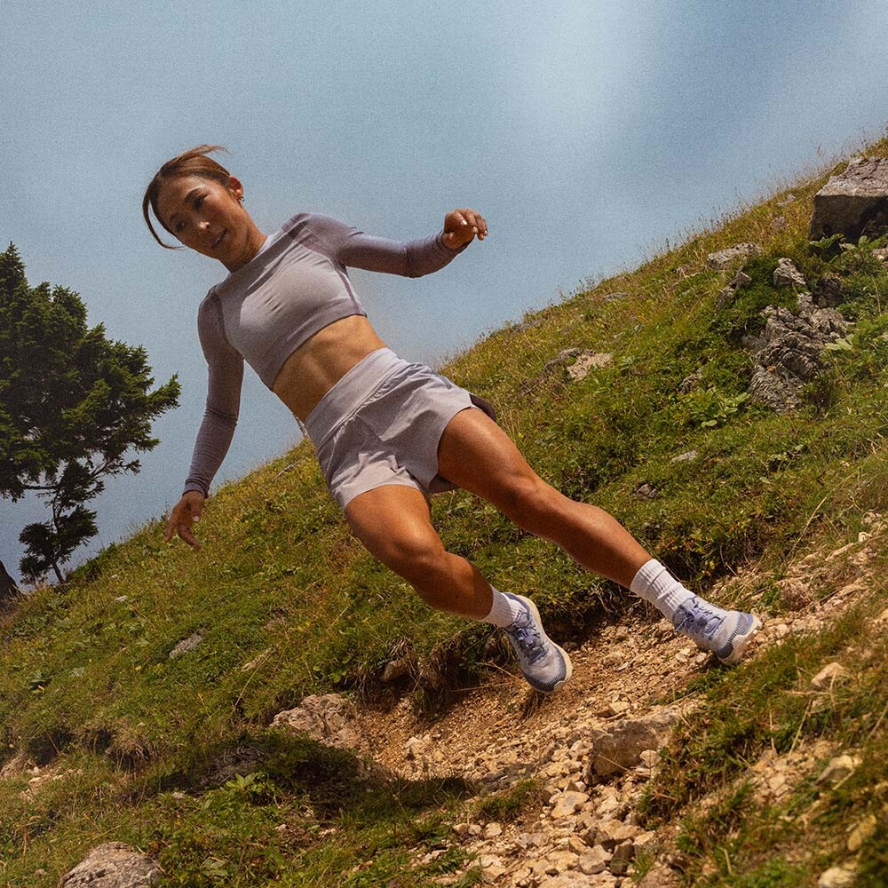 Zapatillas Trail Running Agility Peak 6 W Mujer Lilac