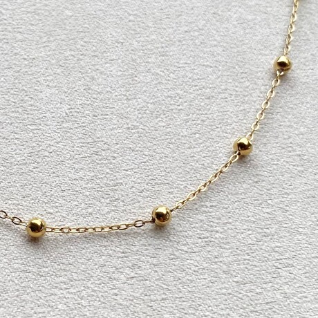 Collar RITA en acero dorado Collar RITA en acero dorado