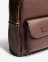 Mochilas Urbanas Basicos Mochila Tramada Chocolate - Marron Chocolate