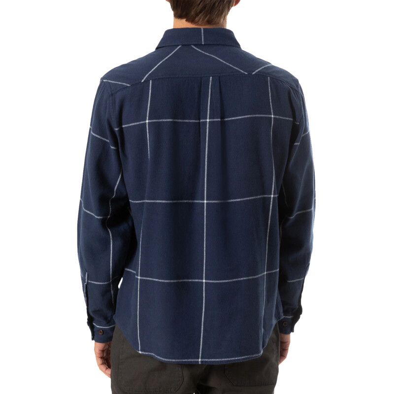 Camisa Katin Monty Flannel - Azul Camisa Katin Monty Flannel - Azul