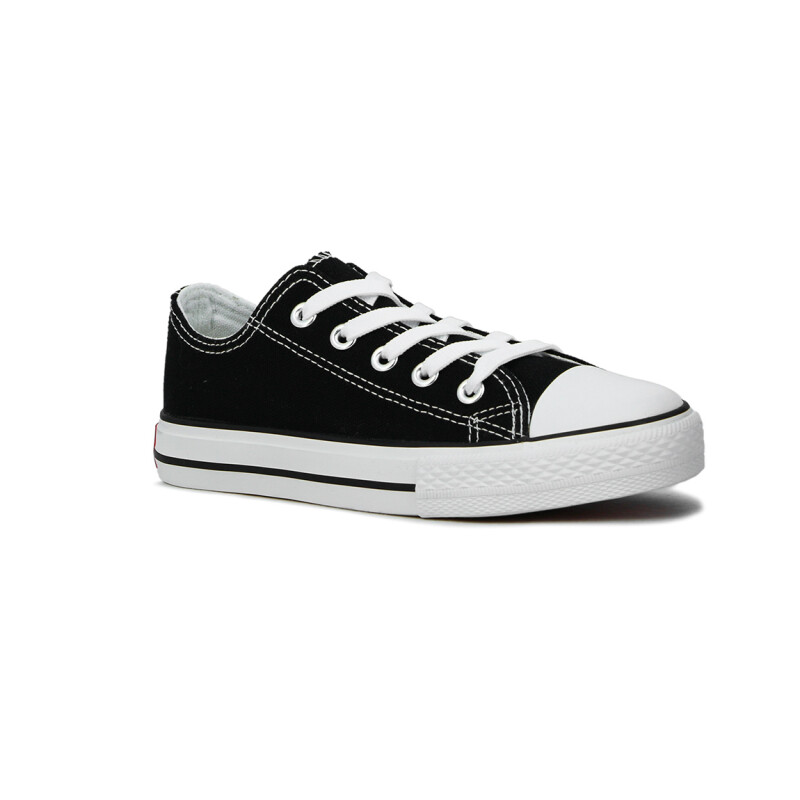 Austral Calzado Lona Casual Acordonado S/baja - D Negro