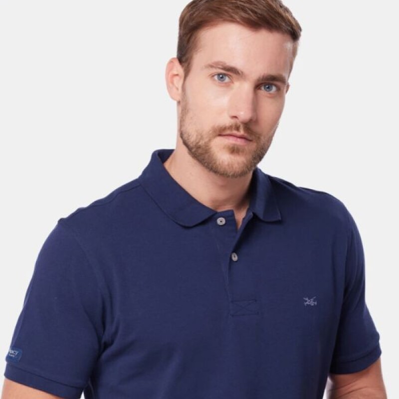 Remera Hombre Polo Legacy Azul