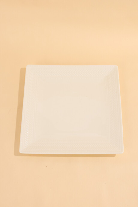 Plato Mesa Lugo Color Unico
