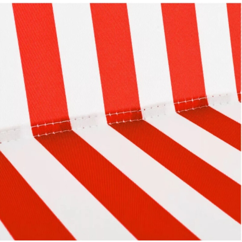 Silla De Playa Plegable Tubo De Hierro Rojo