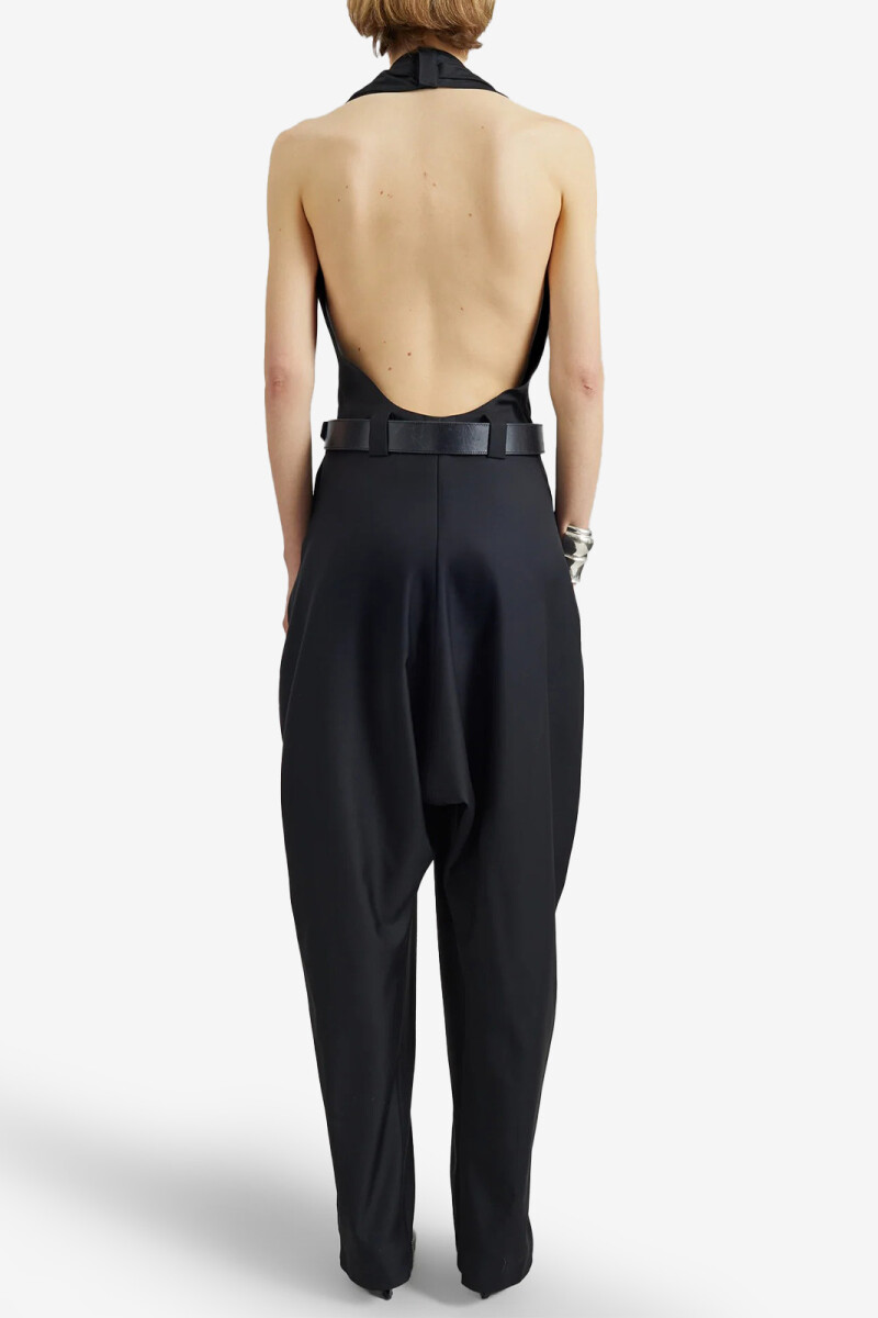 ENTERITO DOUBLE ZIPPED SAROUEL Negro