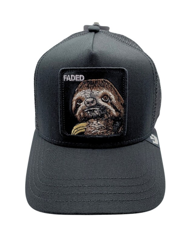 Gorra Goorin Bros Trucker Baseball - The Faded Sloth Negro