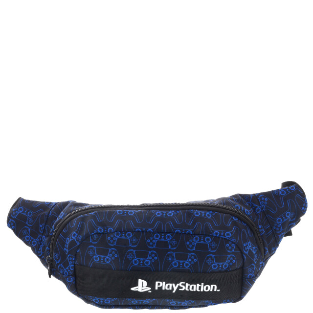 Riñonera Play Station Negro - Azul