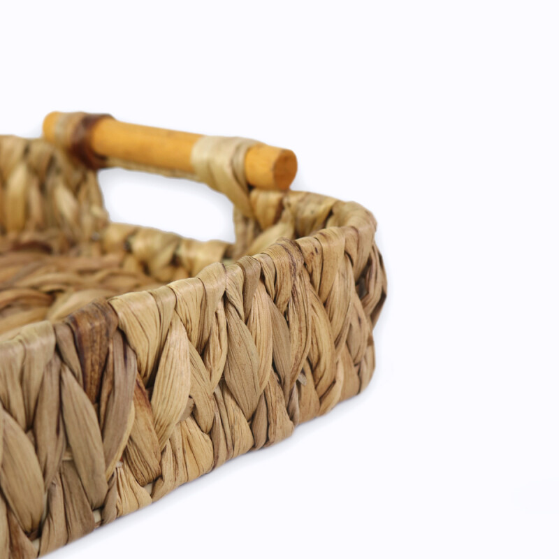 BANDEJA RECT YUTE 30X22X6CM PEQ Unica