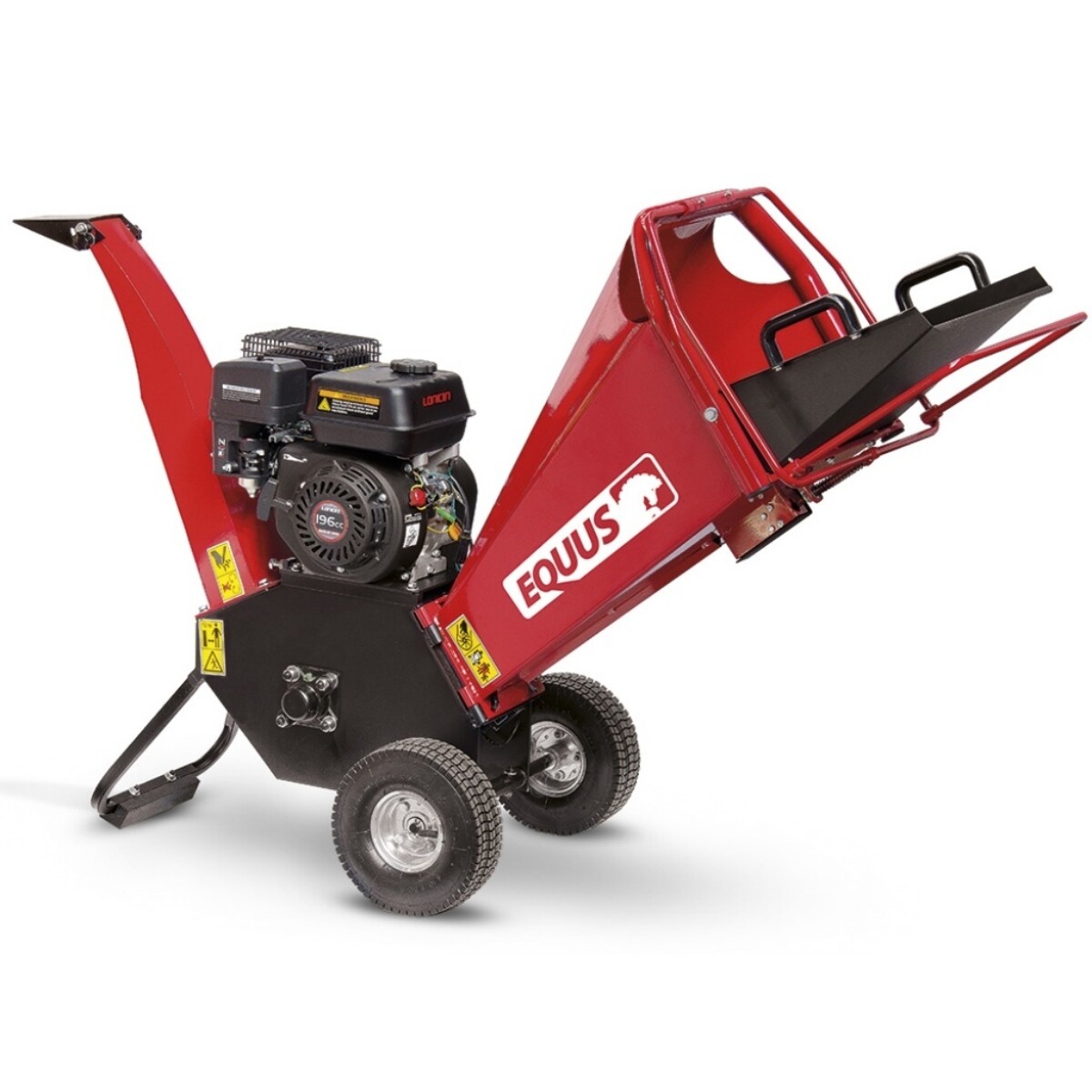 CHIPEADORA EQUUS DE RAMAS 10CM MOTOR LONCIN 6.5HP DRCS65HP 