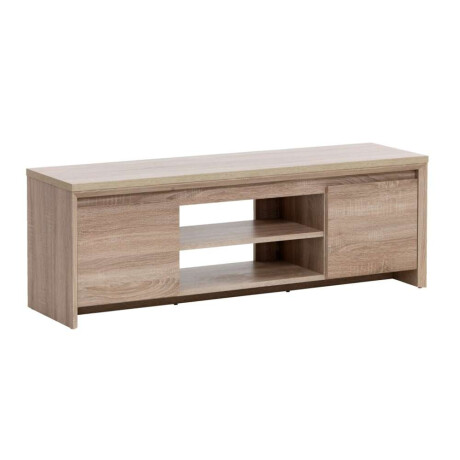 Mueble Tv Haslund 2 Puertas Roble
