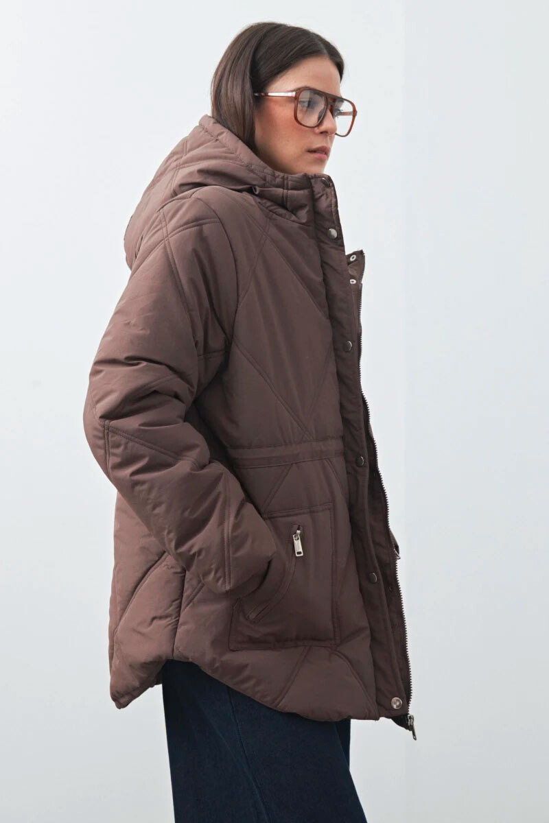 CAMPERA ALLIE FLORIANA Marron