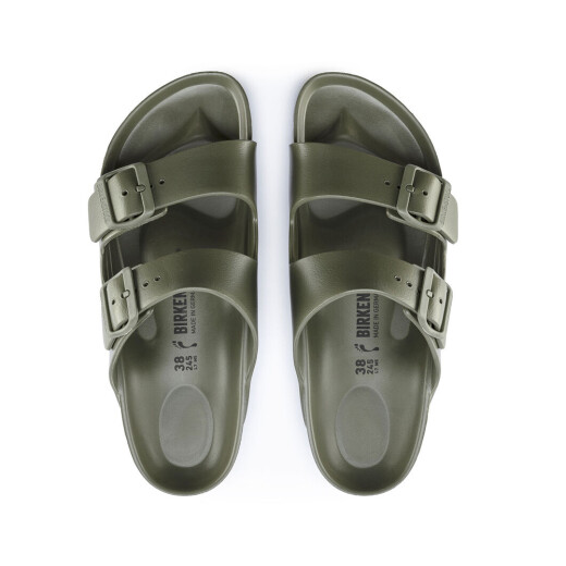 Sandalias Birkenstock Arizona Eva Khaki Mujer Sandalias Birkenstock Arizona Eva Khaki Mujer