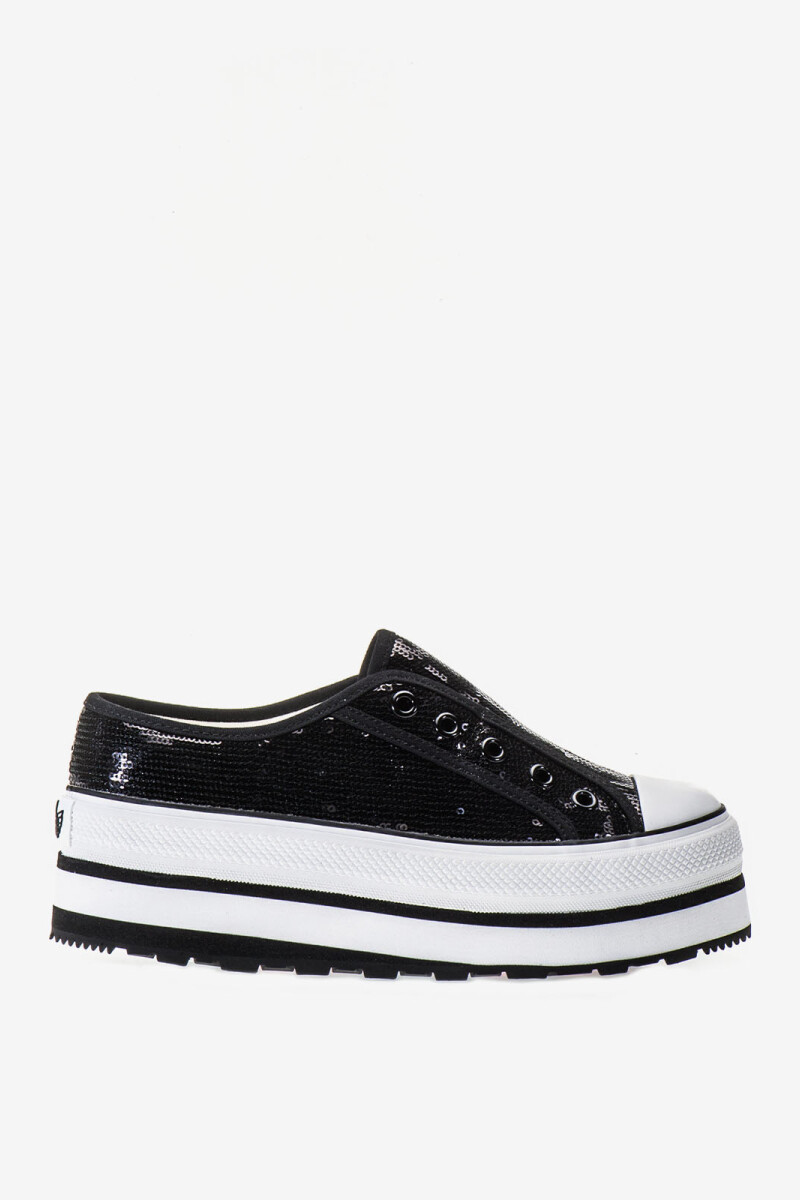 ZAPATILLA OLD SCHOOL - SLIPPER Negro