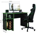 ESCRITORIO GAMER - NEGRO Y VERDE ESCRITORIO GAMER - NEGRO Y VERDE