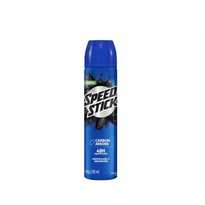 Desodorante Aerosol Speed Stick Carbon Absorb 91 Grs. Desodorante Aerosol Speed Stick Carbon Absorb 91 Grs.