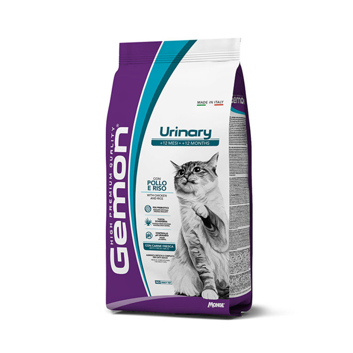 Gemon Urinary con pollo y arroz - 20 kgs 