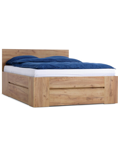Estructura cama 160x200 LIMFJORDEN 3 cajones roble Estructura cama 160x200 LIMFJORDEN 3 cajones roble