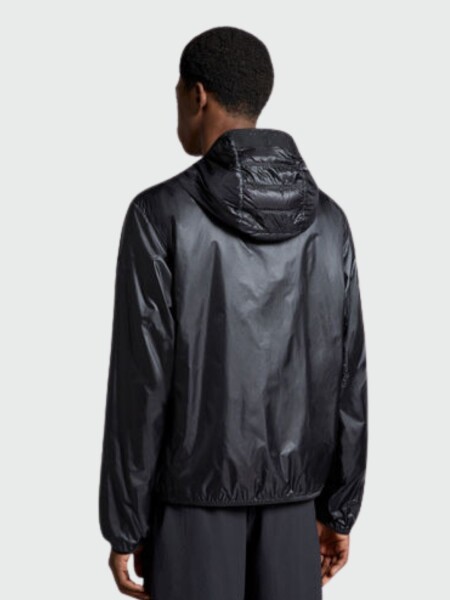 Moncler - Campera corta con capucha, LUSENEY Negro