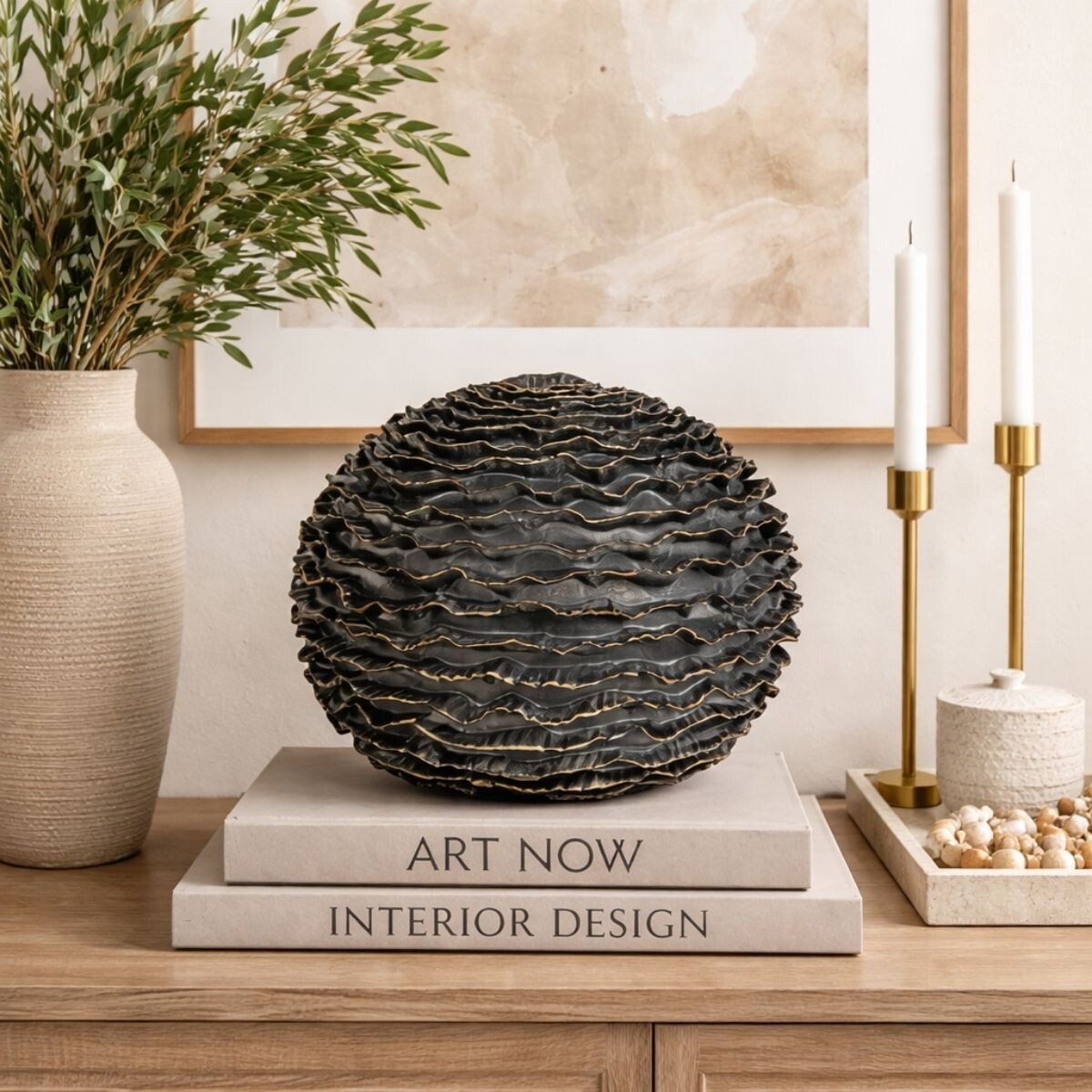 DECORACION DUNAS Negro 