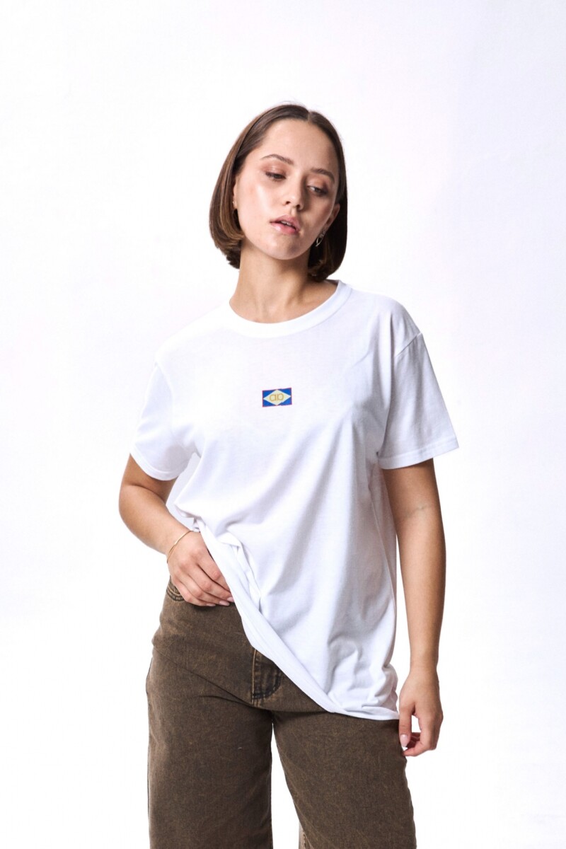 T-SHIRT BANDERA - Blanco 