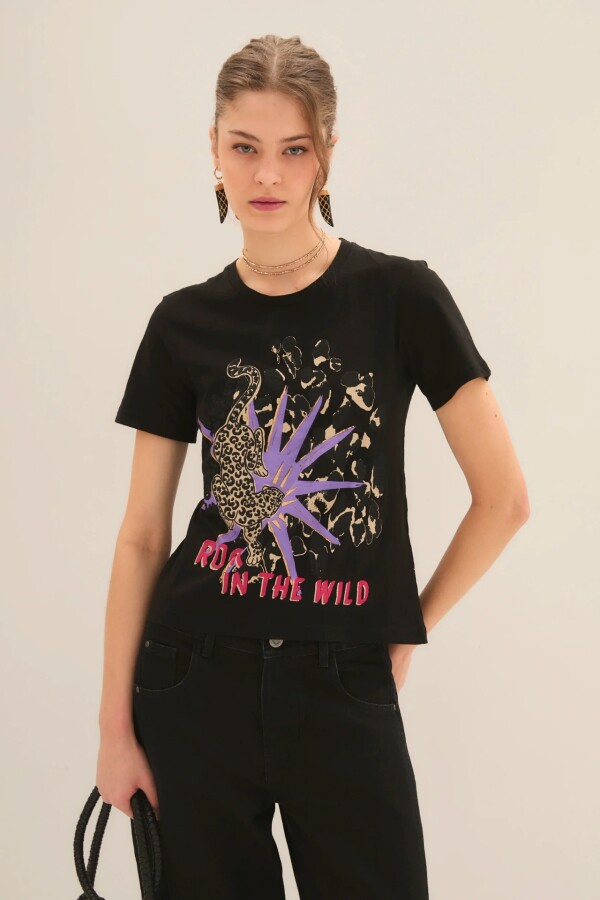 REM ROCKING WILD Negro