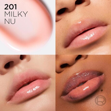 Brillo Labial Loreal Paris Plump Milky Nu N°201