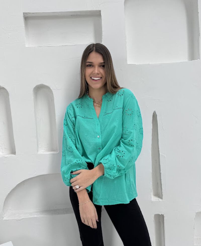 Camisa Luciana verde