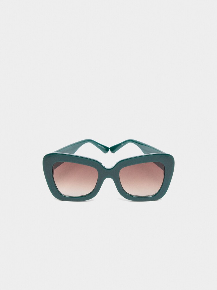 Gafas De Sol De Mariposa verde