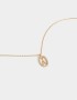 Cadena Corta con Dije Premium Gold Cortos - Dorado