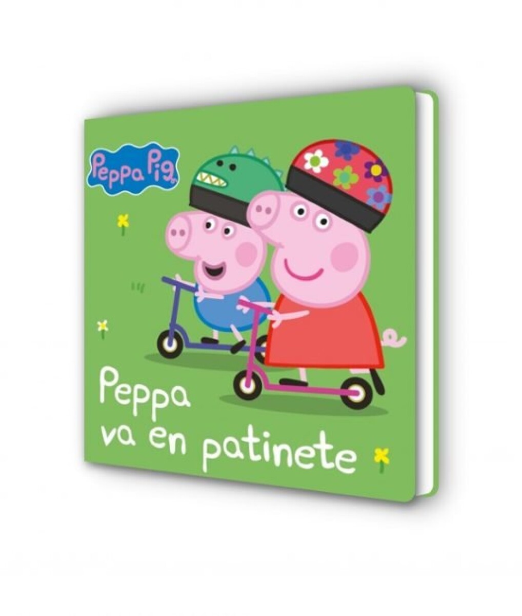 PEPPA VA EN PATINETE 