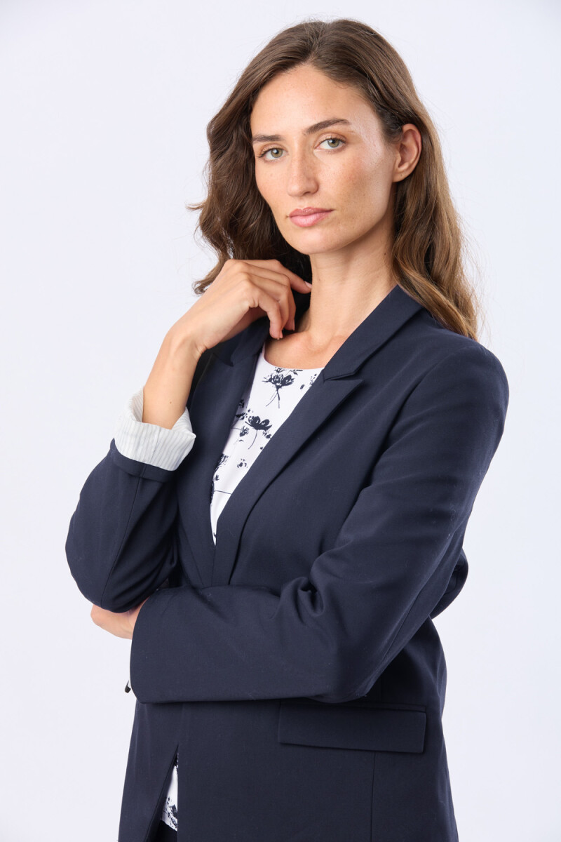 BLAZER LISO - Marino 