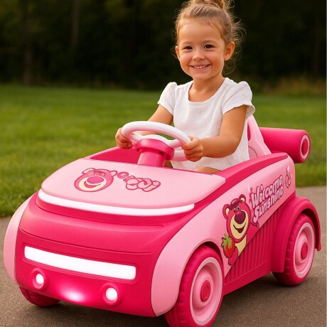 Auto Eléctrico Infantil Lotso 51760 Con Luces Led Ub ROSA